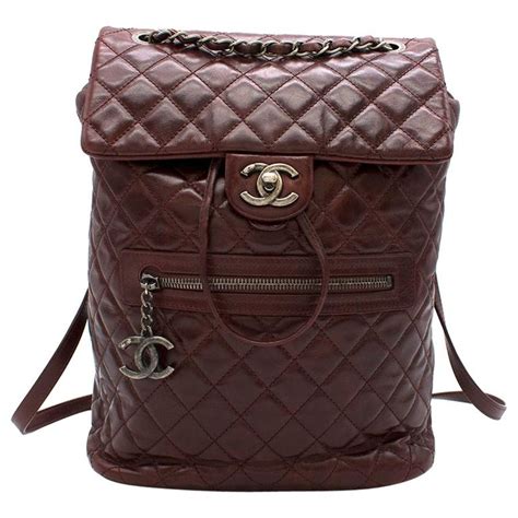 CHANEL Glazed Calfskin Quilted Large Salzburg Backpack